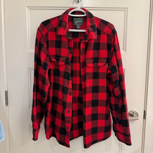 Men's Woolrich Flannel Shirt - Picture 1 of 5